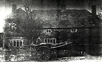 Manor Farmhouse before the fire of 1889 [Z849/3/1]